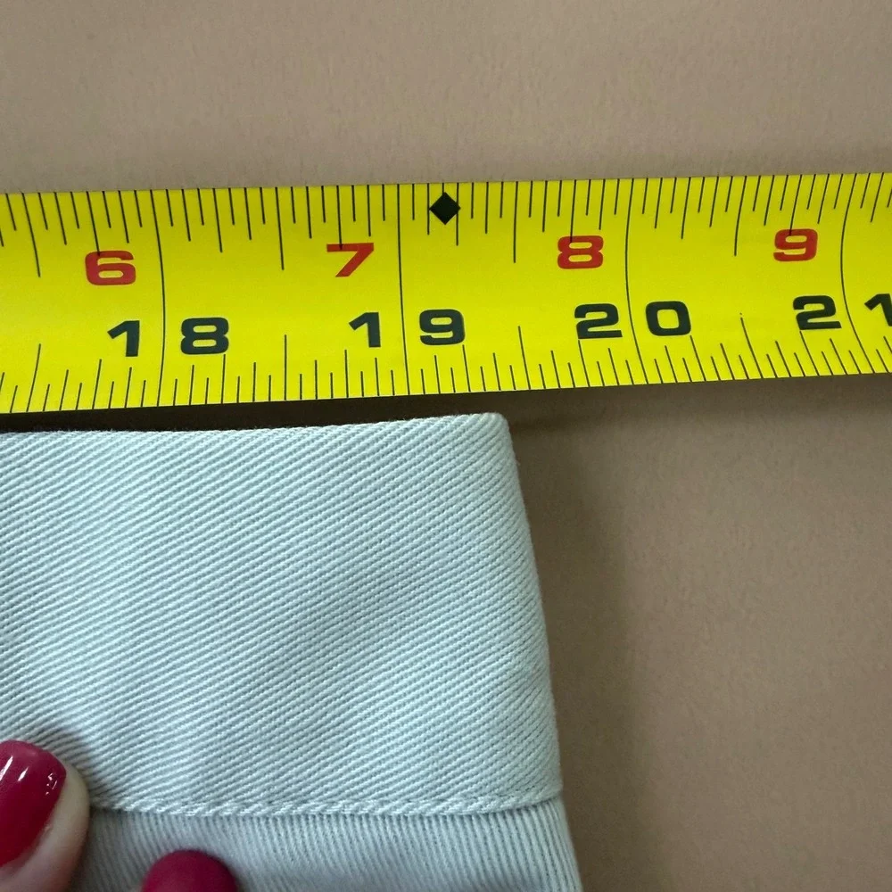 LL Bean Mens Classic Fit Chino Pants 38x30 (29.5) Stone Light Khaki Cotton Gorp - Picture 4 of 10